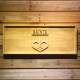 New Orleans Saints 1967-1984 Wood Sign - Legacy Edition