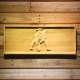 New England Patriots 1971-1992 Minute Man Wood Sign - Legacy Edition