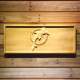 Miami Dolphins 1989-1996 Wood Sign - Legacy Edition