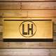 Kansas City Chiefs Lamar Hunt Memorial Wood Sign