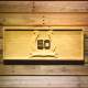 Indianapolis Colts 50th Anniversary Logo Wood Sign - Legacy Edition
