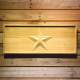 Dallas Cowboys Star Outline Wood Sign