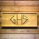 Chicago Bears 1983 George S. Halas Memorial Wood Sign - Legacy Edition