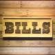 Buffalo Bills 1974-2010 Logo Wood Sign - Legacy Edition
