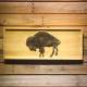 Buffalo Bills 1970-1973 Silhoutte Logo Wood Sign - Legacy Edition