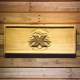 Baltimore Ravens 10th Anniversary Logo Wood Sign - Legacy Edition