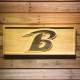 Baltimore Ravens B Logo Wood Sign