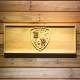 Baltimore Ravens Shield Logo Wood Sign