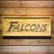 Atlanta Falcons 1998-2002 Logo Wood Sign - Legacy Edition