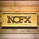 NOFX Border Wood Sign