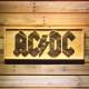 AC/DC Wood Sign