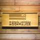 Michael Jackson Moonwalker Bars Wood Sign