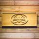 Heroes Del Silencio Dragons Wood Sign
