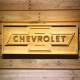Chevrolet Old Logo Wood Sign