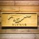 Ford Mustang Wood Sign