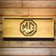 Ford MG Mustang Wood Sign