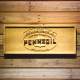 Pennzoil Sound Your Z Wood Sign