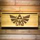 The Legend of Zelda Triforce Wood Sign