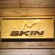 Skin Industries Woman's Silhouette Wood Sign